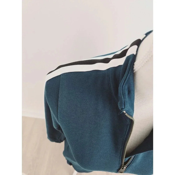 Athleta Crosstown Track Half Zip Long Sleeves Above Knee Athletic Dress XXS 00 - Picture 11 of 14